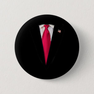 Donald Trump Costume Trump Halloween Costume Wigs 2 Inch Round Button