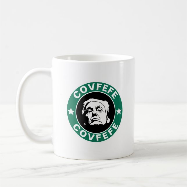 Donald Trump Covfefe   Coffee Mug (Left)