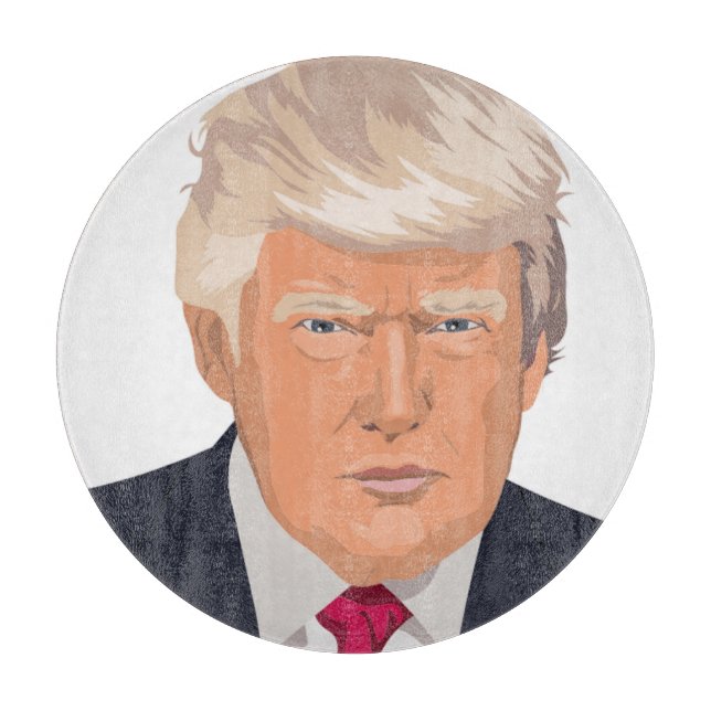 DONALD TRUMP CUTTING BOARD (Front)