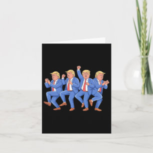 Donald Trump Dance 4th Of July Trump 2025  Card