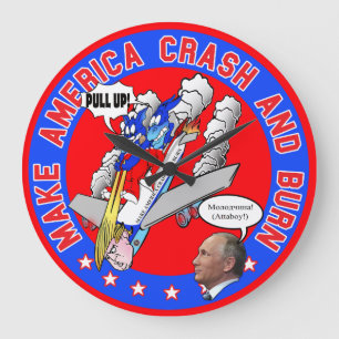 Donald Trump Doomsday Clock (Large)