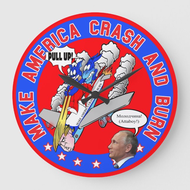 Donald Trump Doomsday Clock (Large) (Front)