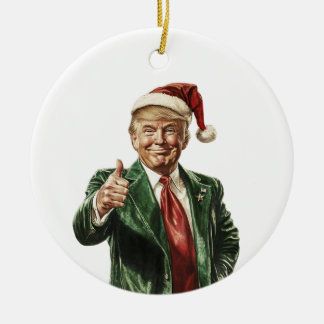 Donald Trump Drôle Ornement d'arbre de Noël