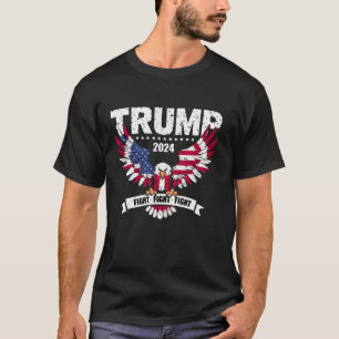 Donald Trump Eagle President 2024 Take America Bac T-Shirt