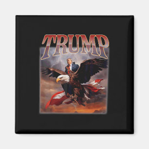 Donald Trump Eagle Usa President 2024 Take America Magnet