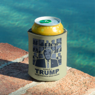 DONALD TRUMP ERA CAN COOLER