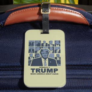 DONALD TRUMP ERA LUGGAGE TAG