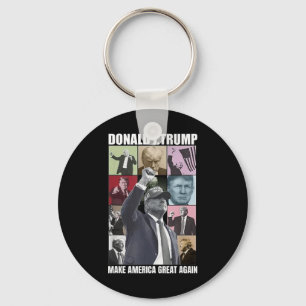 Donald Trump Era Official 2024 Official Donald Tru Keychain