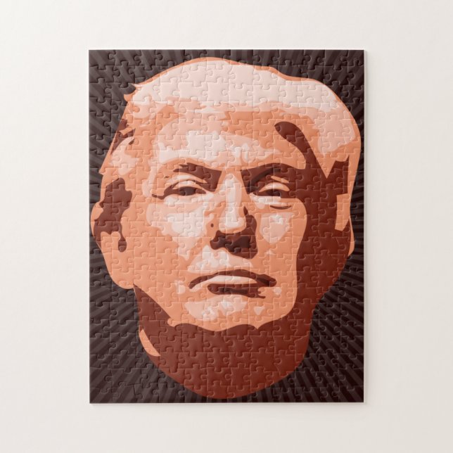 DONALD TRUMP FACE JIGSAW PUZZLE (Vertical)