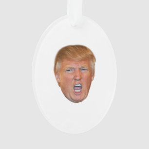 Donald Trump floating head Ornament