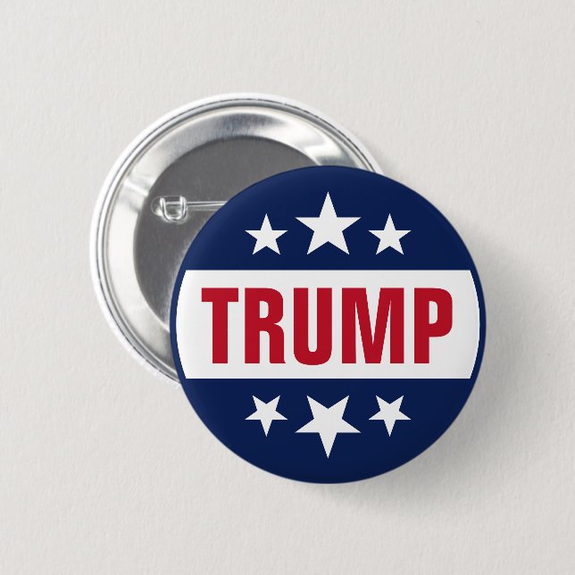 Donald Trump for President 2024  2 Inch Round Button (Front & Back)