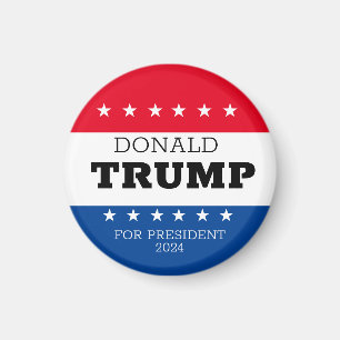Donald Trump For President 2024 Magnet