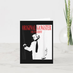 Donald Trump For President 2024 Shirt Original Gan Card