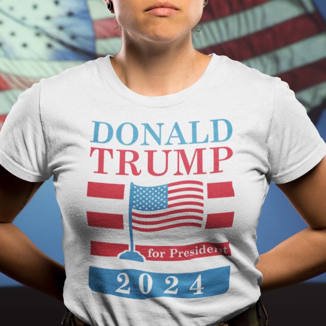 Donald Trump For President 2024 T-Shirt (Creator Uploaded)