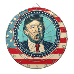 donald trump for president dartboard