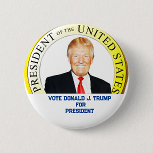 Donald TRUMP-for President of USA_ 2 Inch Round Button