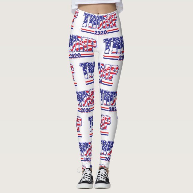 Donald Trump for President Trump 2020 Leggings (Front)