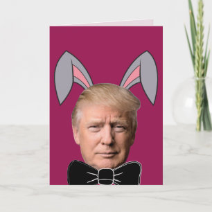 DONALD TRUMP FUNNY CARTES DE PÂQUES