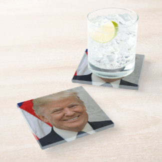 Donald Trump Glass Coaster