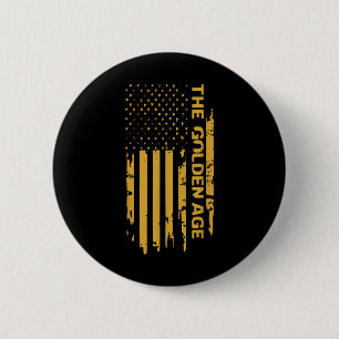 Donald Trump Golden Age Of America Begins Right No 2 Inch Round Button
