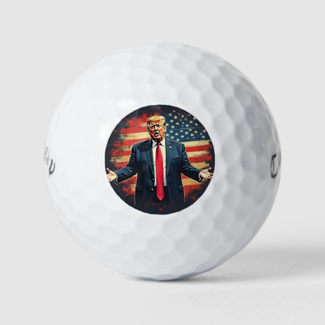 Donald Trump  Golf Balls (Front)