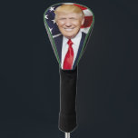 DONALD TRUMP GOLF DRIVER COVER<br><div class="desc">TRUMP GOLF DRIVER COVER</div>