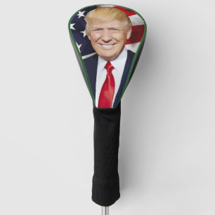 DONALD TRUMP GOLF DRIVER COVER