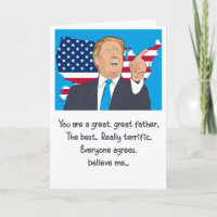 Donald Trump Great Fathers Day Believe Me