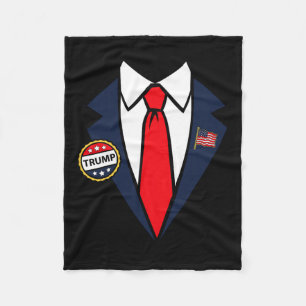 Donald Trump Halloween Costume Easy Last Minute Co Fleece Blanket