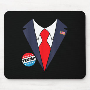 Donald Trump Halloween Costume Funny Kids Mouse Pad