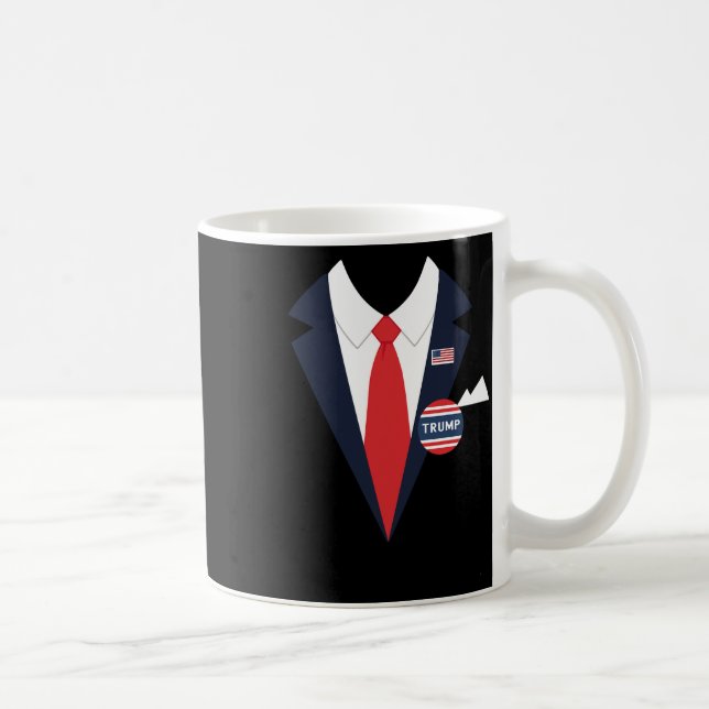 Donald Trump Halloween Costume Funny Kids Suit  Coffee Mug (Right)
