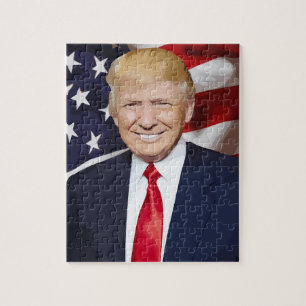 DONALD TRUMP HANDSOME PORTRAIT puzzle puzzle