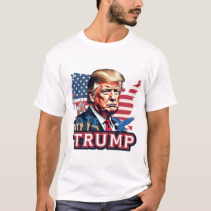 Donald Trump Homage T-shirt Tee Top Président des 