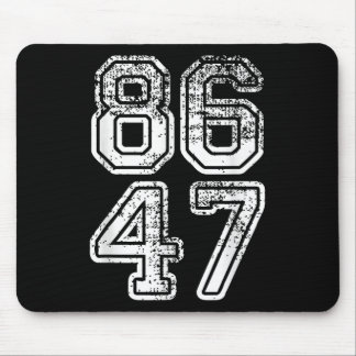 Donald Trump Impeach 47 8647 Anti-trump Mouse Pad