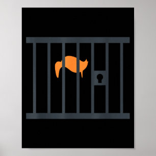 Donald trump impeach anti-trump behind bars Donald Poster