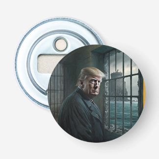 Donald Trump in Alcatraz Prison Bottle Opener