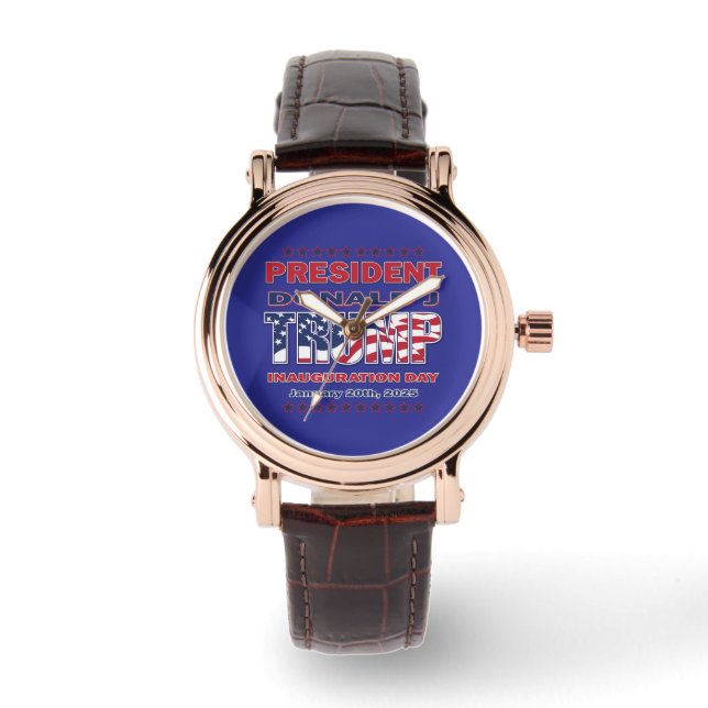 Donald Trump Inauguration 2025 Watch (Front)