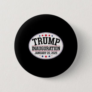 Donald Trump Inauguration Day 2025 1  2 Inch Round Button