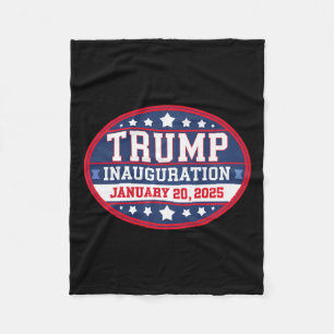 Donald Trump Inauguration Day 2025 Fleece Blanket