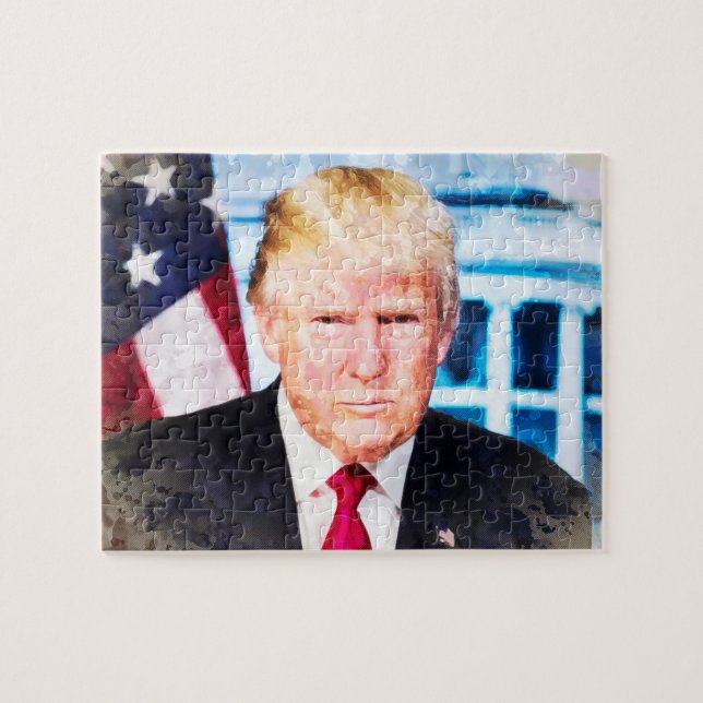 Donald Trump Jigsaw Puzzle (Horizontal)