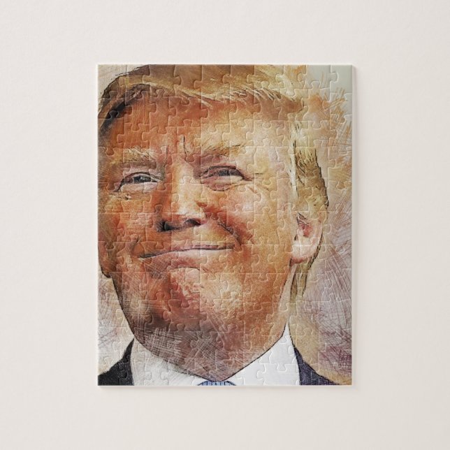 Donald Trump Jigsaw Puzzle (Vertical)
