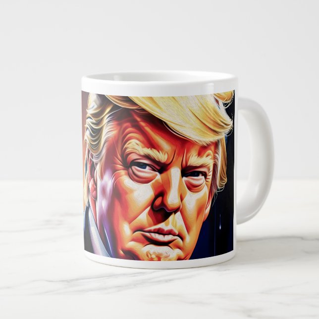 DONALD TRUMP JUMBO SPECIAL MUG (Front Right)