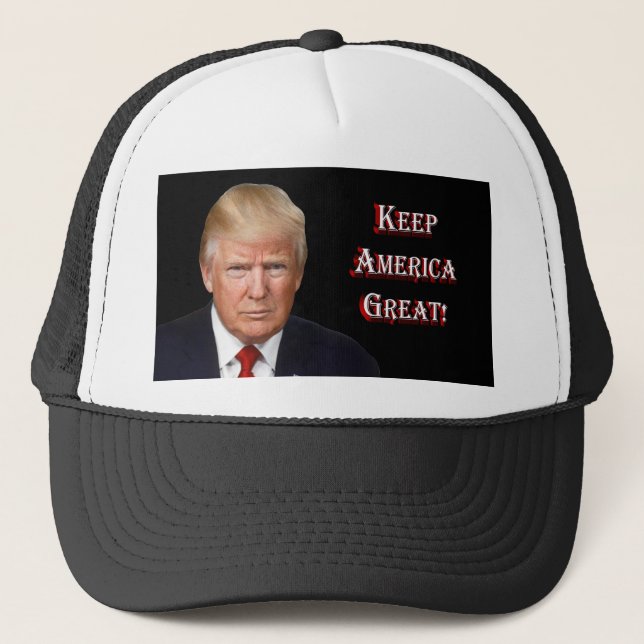 Donald Trump - Keep America Great Trucker Hat (Front)