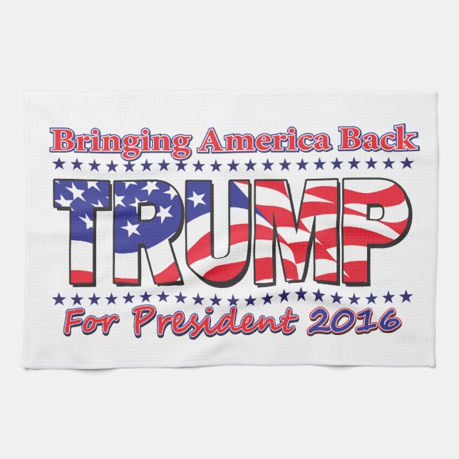 Donald Trump Kitchen Towel (Horizontal)