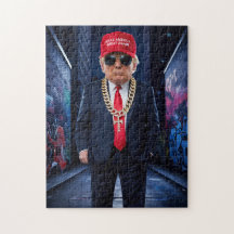 Donald Trump MAGA Gangsta Puzzle urbain