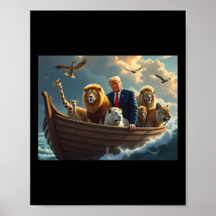 Donald Trump Make Cats Safe Again 2024 Debate 2 Poster