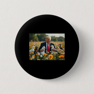Donald Trump Make Cats Safe Again 2024 Debate Funn 2 Inch Round Button