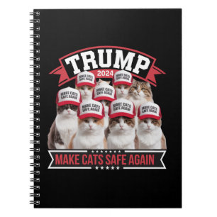 Donald Trump Make Cats Safe Again 2024 Debate  Notebook