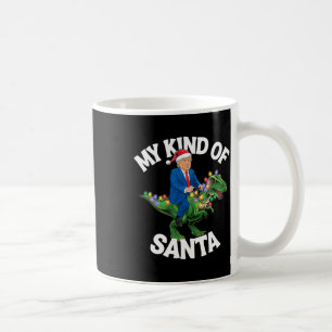Donald Trump Merry Christmas Dinosaur Xmas T-rex Coffee Mug
