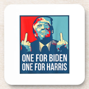 Donald Trump Middle Finger Biden Harris America Re Coaster